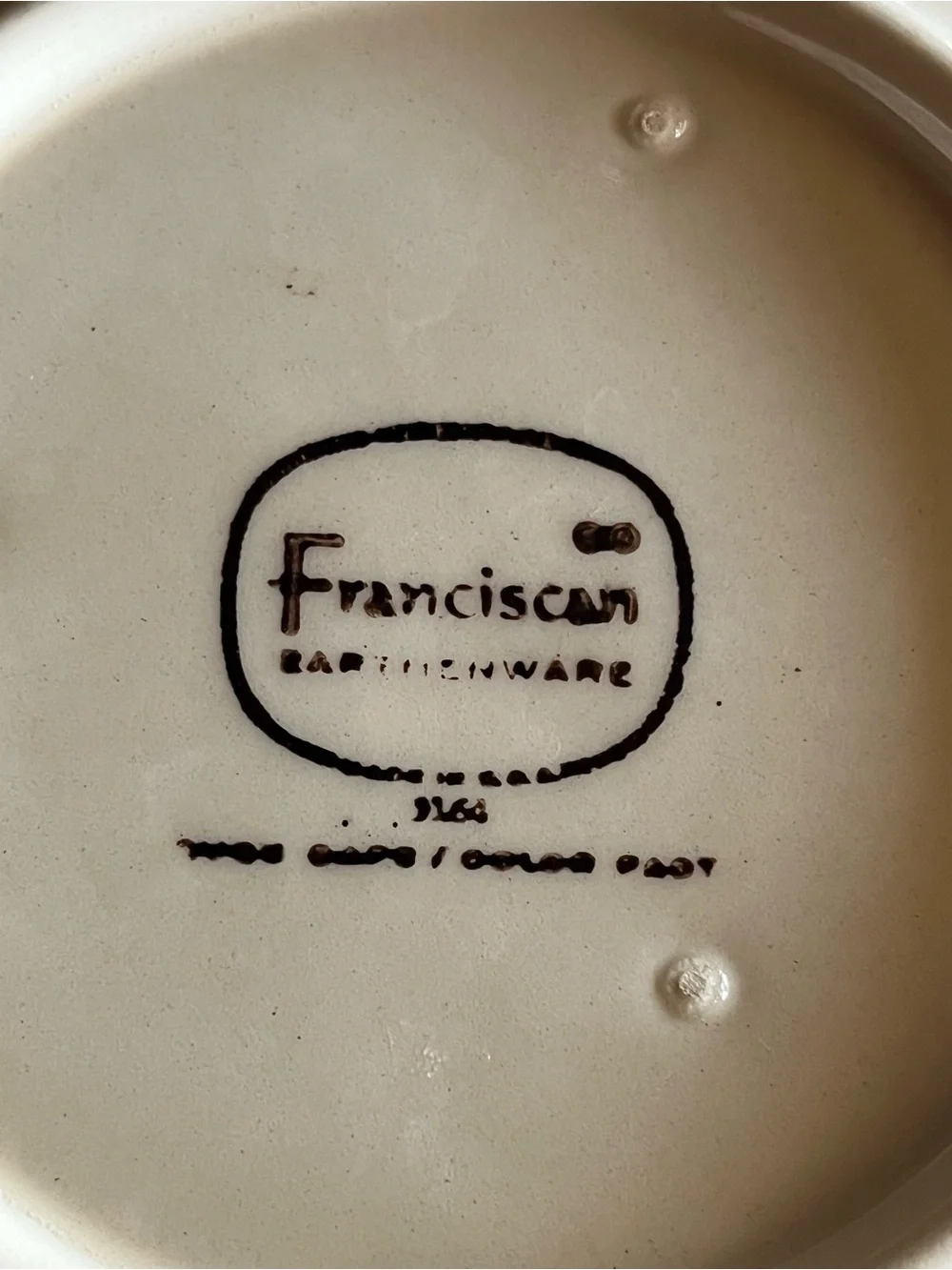 Vintage 1970s Franciscan Desert Rose USA 8 inch Serving Vegetable Bowl